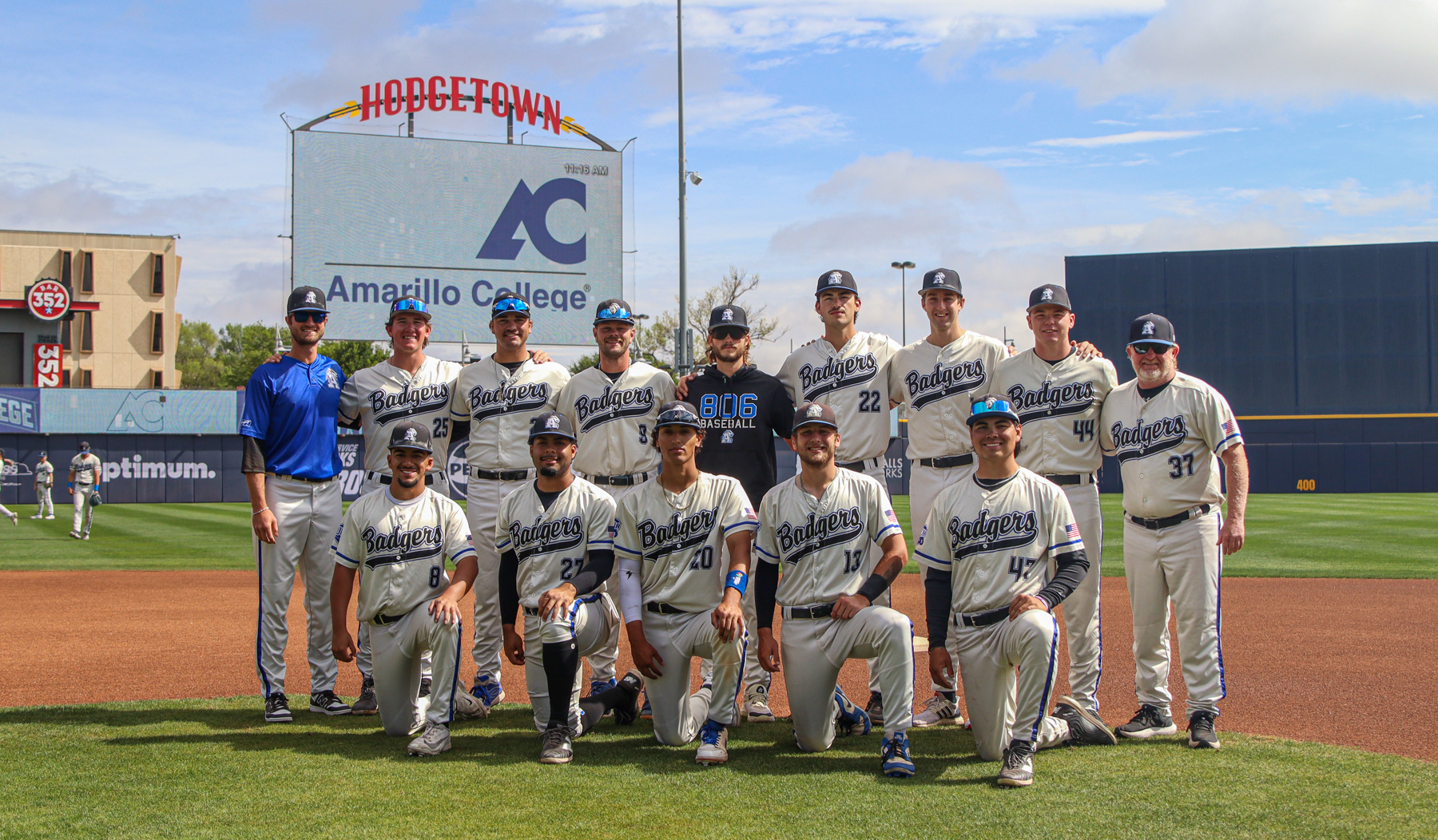 Badger baseball sophomores