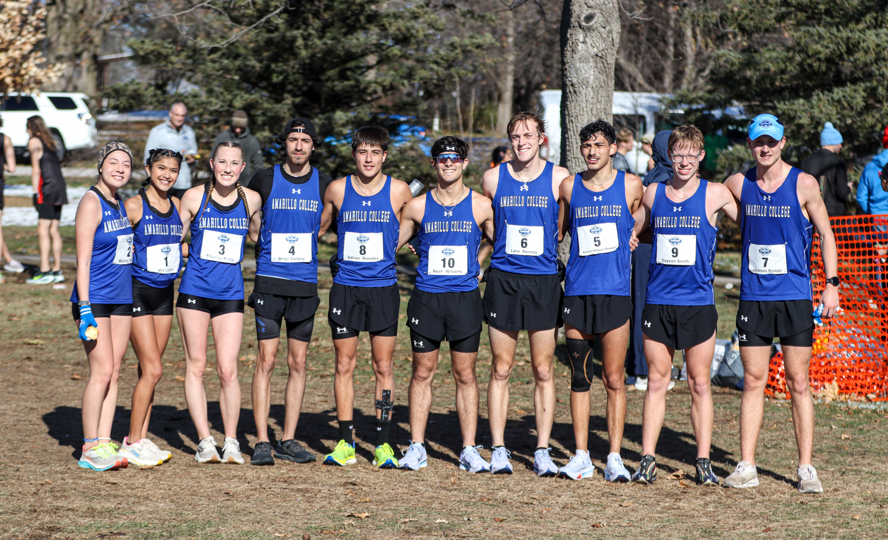 Team Photo after half marathon in Fort Dodge, IA.