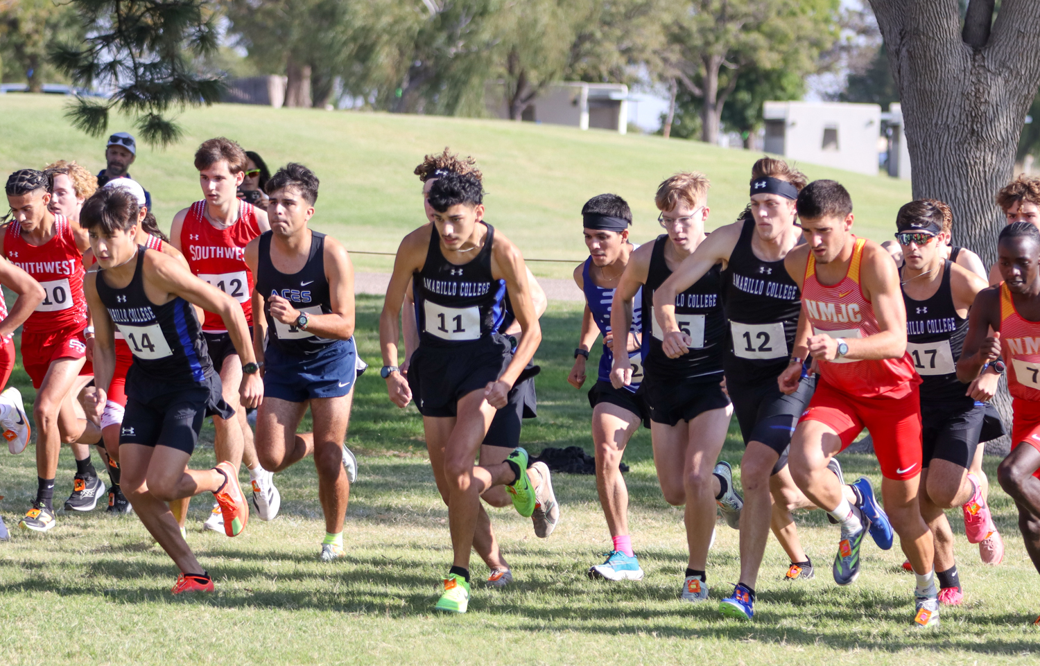 Start of race at Thunderbird Open